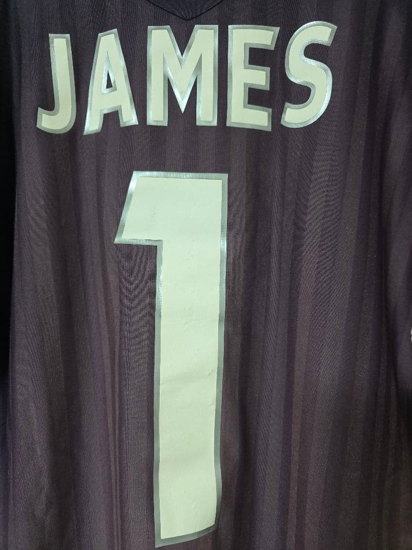 イングランド代表 GKユニフォーム 2007-2009モデル #1ジェームス