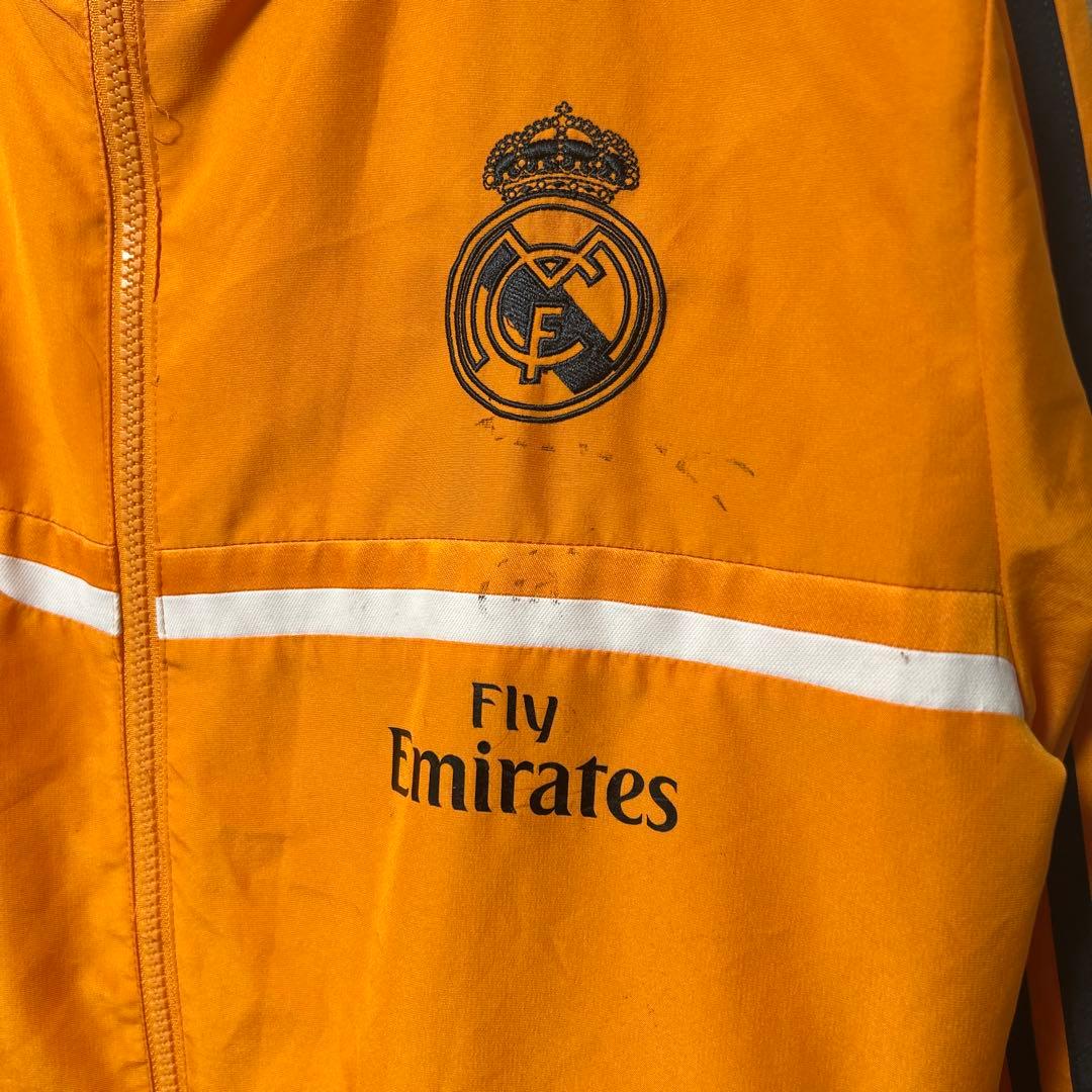 adidas Real Madrid フード付きジャケット