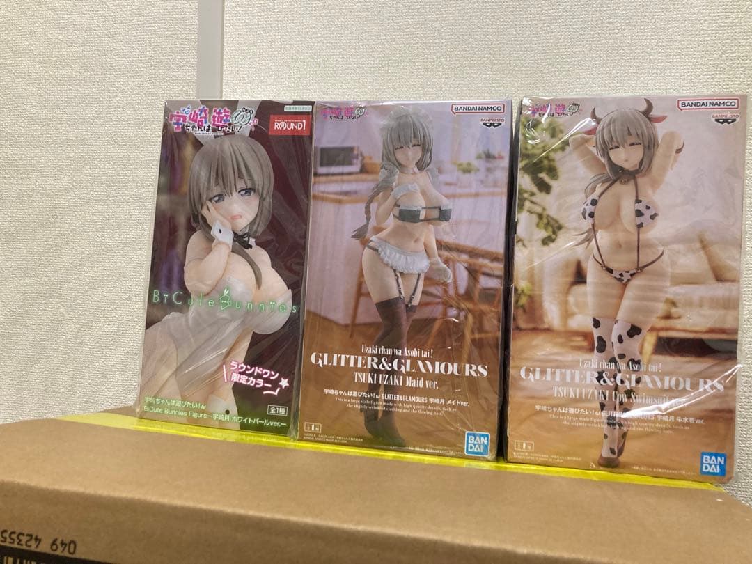 【新品未開封】宇崎ちゃんは遊びたい！ フィギュア　宇崎月　バニー　水着
