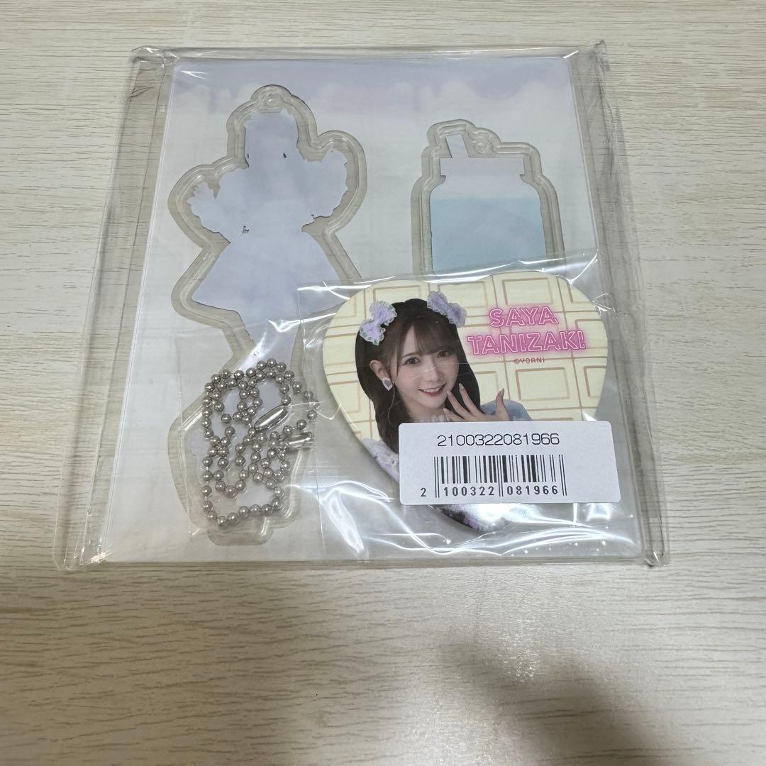 谷崎早耶 サマーチョコレート アクリルスタンド 缶バッジ セット