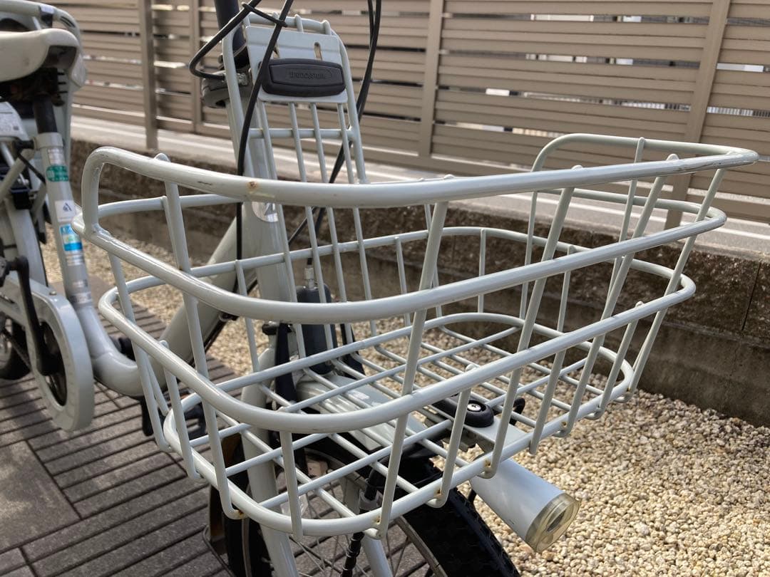 子乗せ自転車　非電動　20インチ　ブルーグレー　bikke