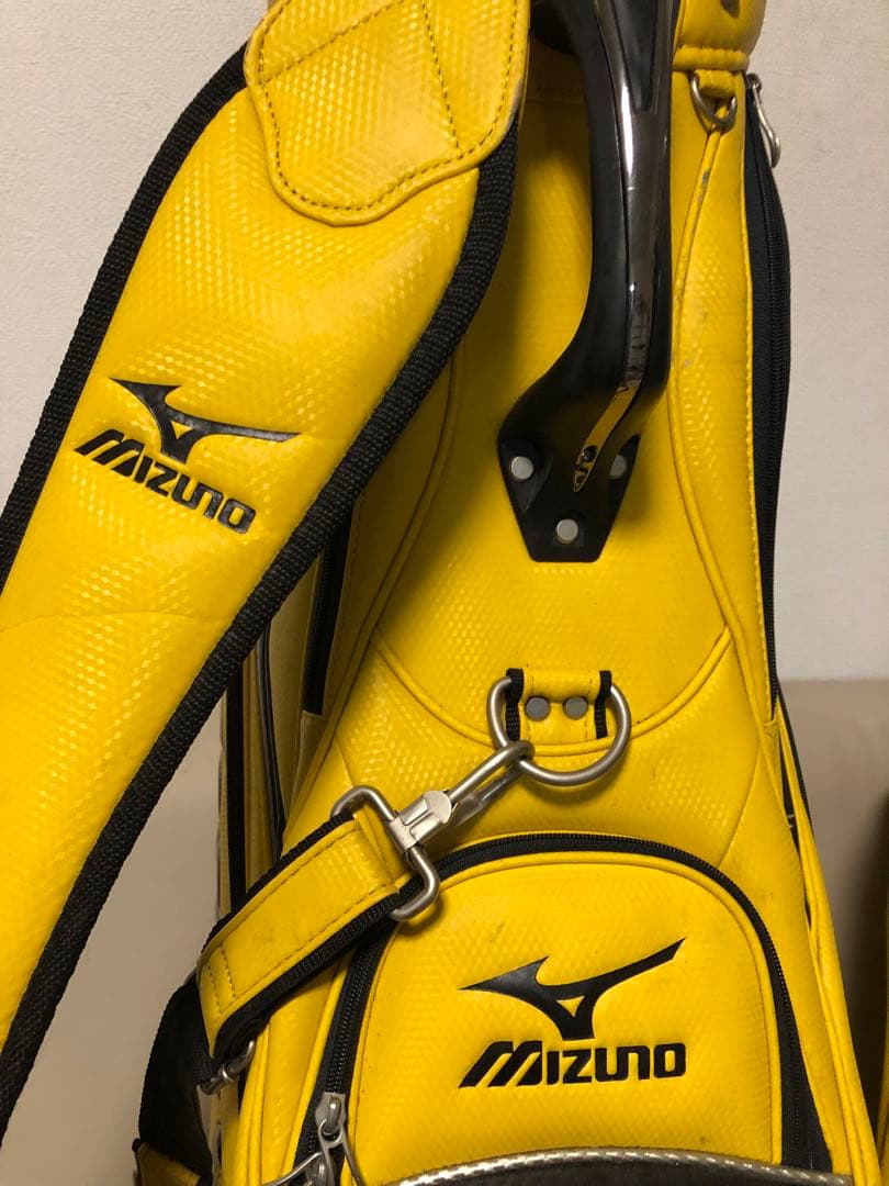 【送料込み】廃盤希少品　MIZUNO ゴルフバッグ　珍しい黄色