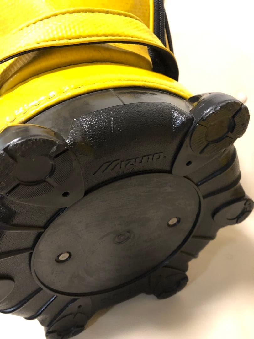 【送料込み】廃盤希少品　MIZUNO ゴルフバッグ　珍しい黄色