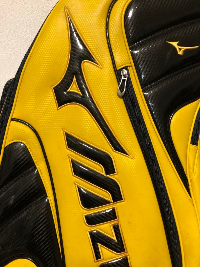 【送料込み】廃盤希少品　MIZUNO ゴルフバッグ　珍しい黄色
