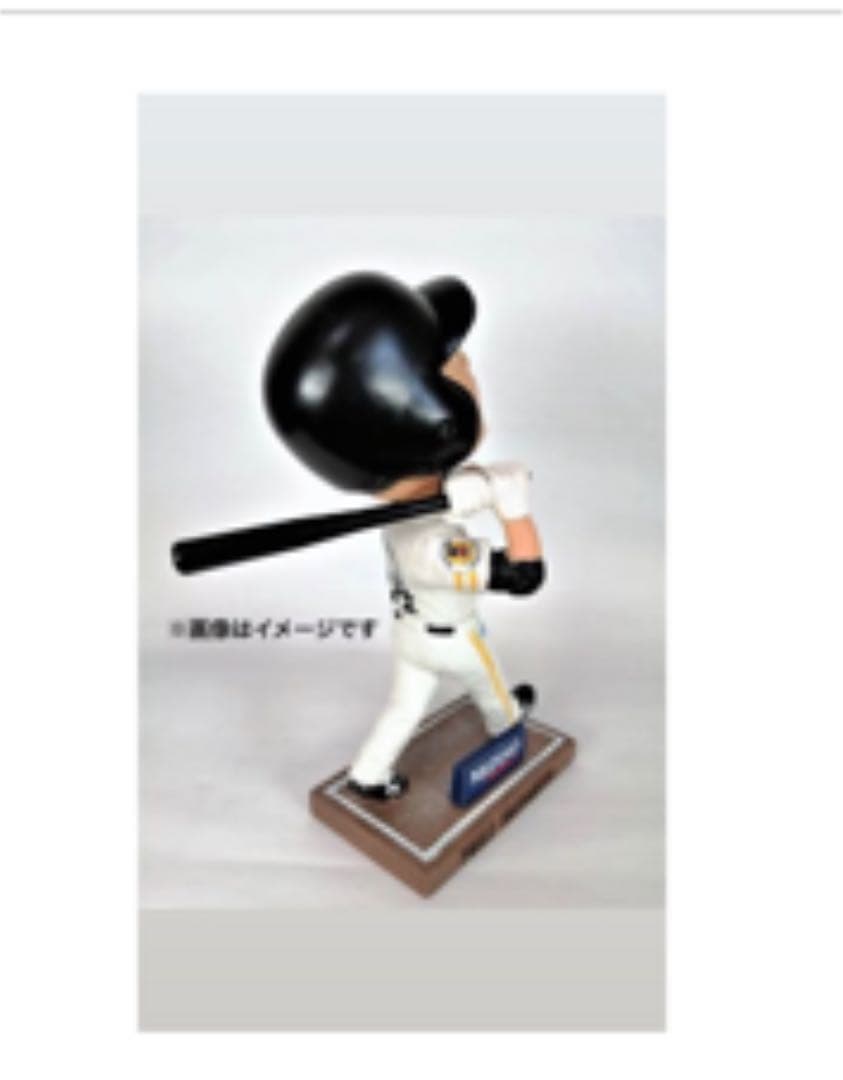 柳田悠岐　背番号44 ボブルヘッドフィギュア　非売品