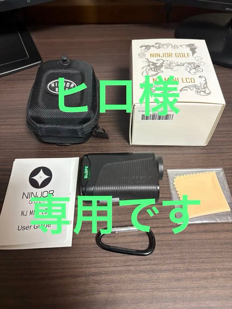 NINJOR GOLF NJ MINI LCD ゴルフ用距離計