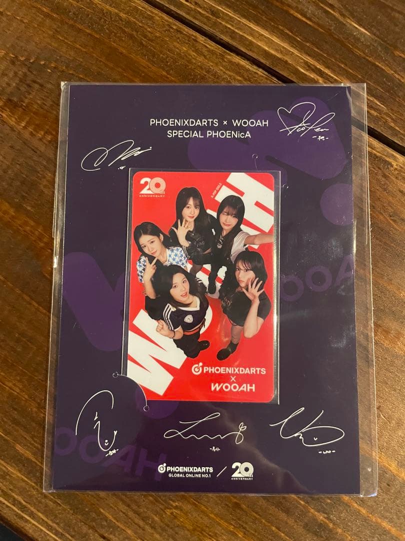 【2枚セット】PHOENicA WOOAH WOOYEON (ウヨン)、集合