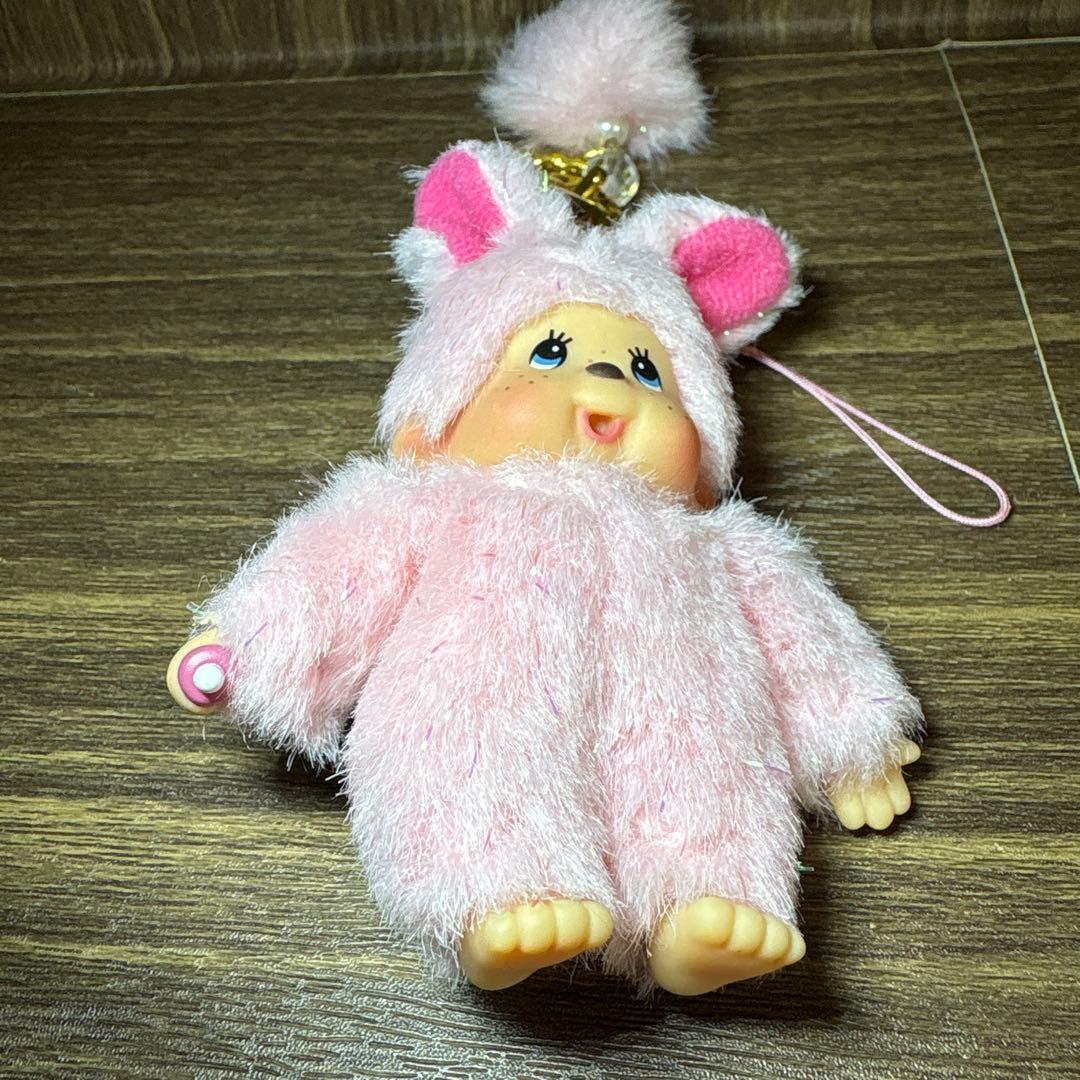 バニーモンチッチ　モンチッチ　チムたん　ぬいぐるみ　ストラップ　キーホルダー