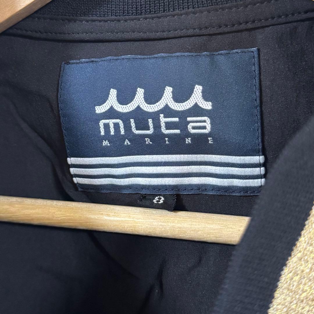 新品 muta MARINE GOLF レイヤードブルゾンとヘムリブ ポロシャツ