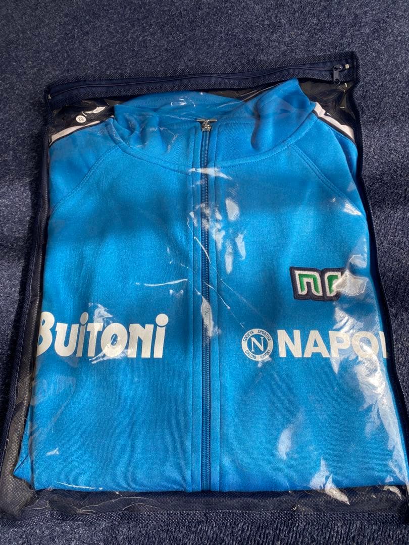 新品　復刻版　イタリア製 エネーレ ナポリ87/88 ジャージ Buitoni