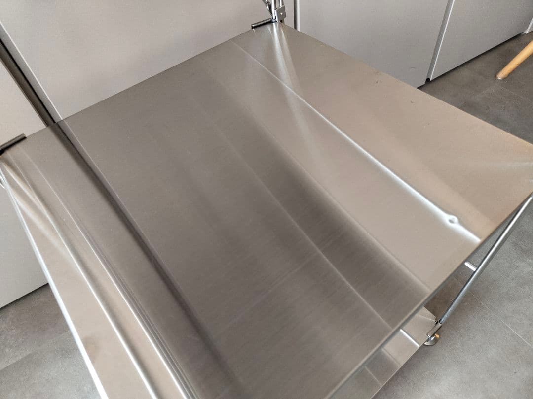 【美品】ステンレスユニットシェルフ 無印良品 MUJI