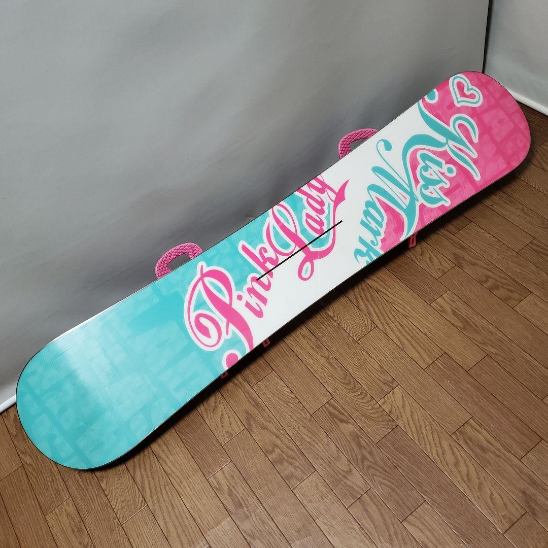 美品 KISSMARK 140cm スノーボードセット