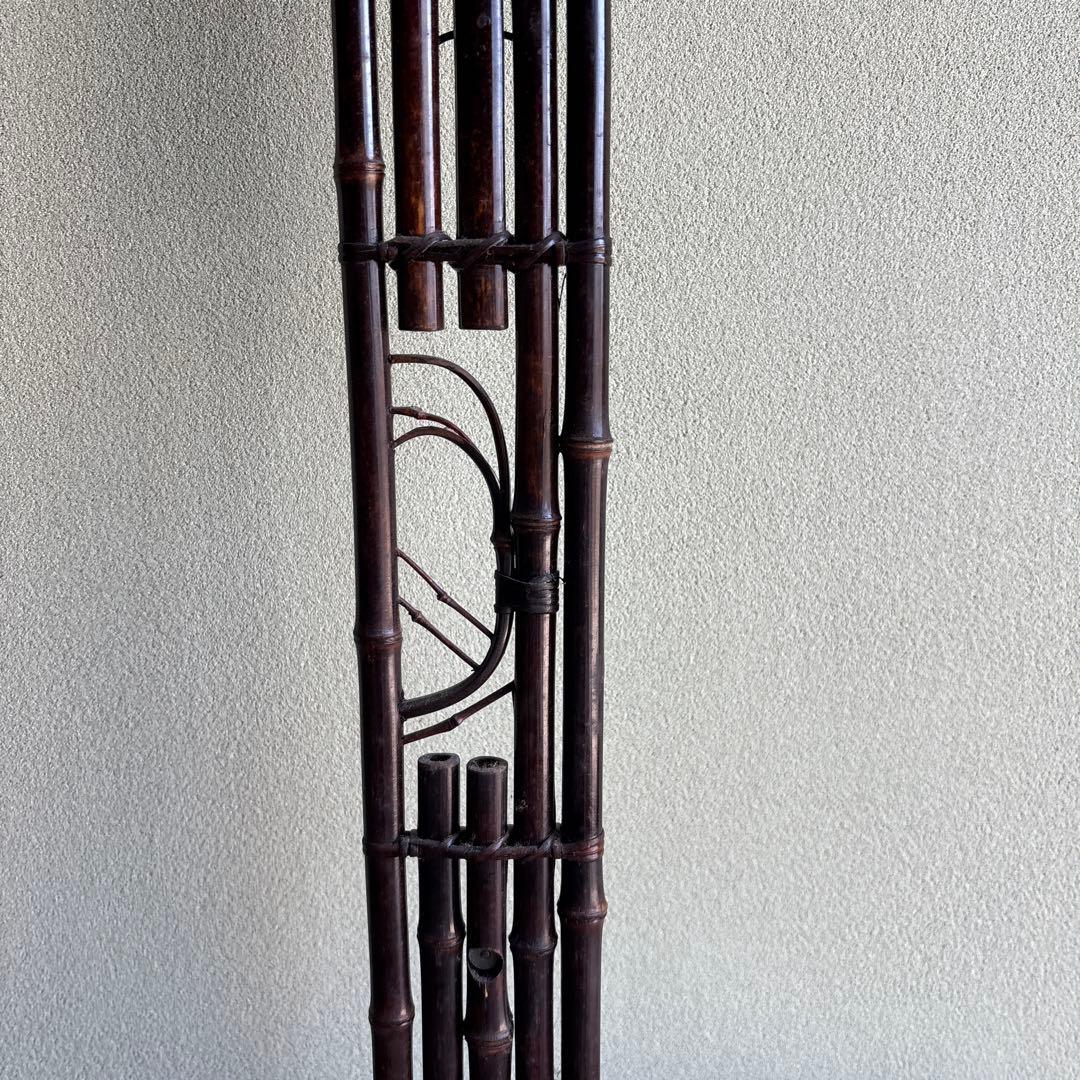 竹製 短冊掛け 透かし