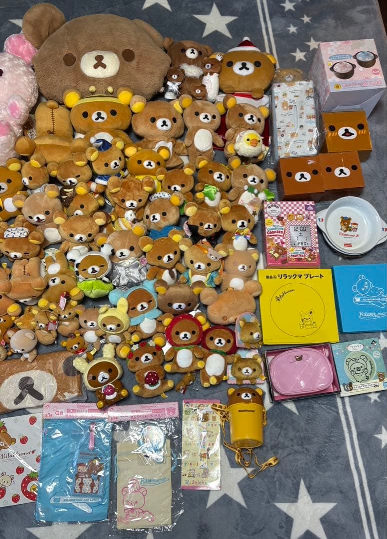 リラックマ　チャイロイコグマ　ぬいぐるみ　マスコット　まとめ売り　希少　レトロ