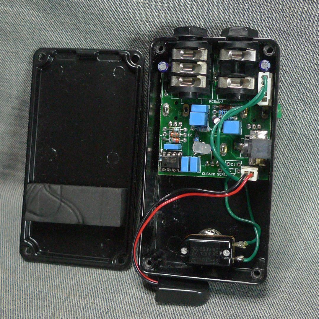 y856△CUSACK SCREAMER FUZZ V1◇ ファズ エフェクター