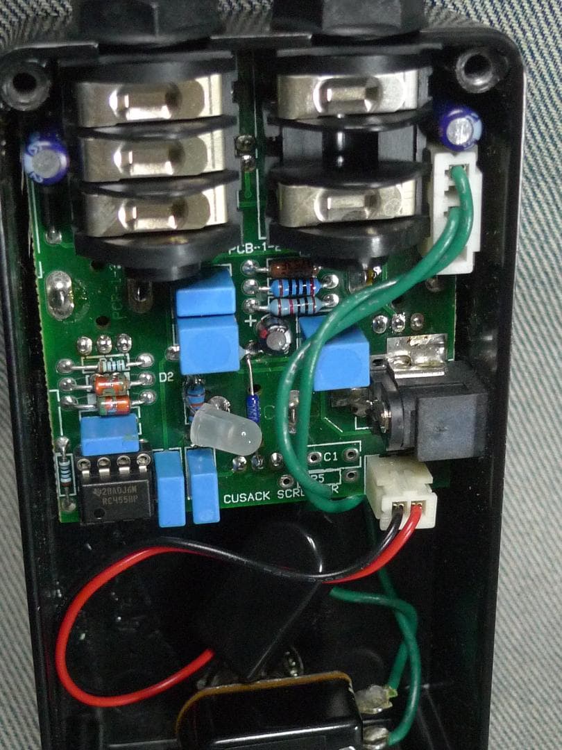 y856△CUSACK SCREAMER FUZZ V1◇ ファズ エフェクター