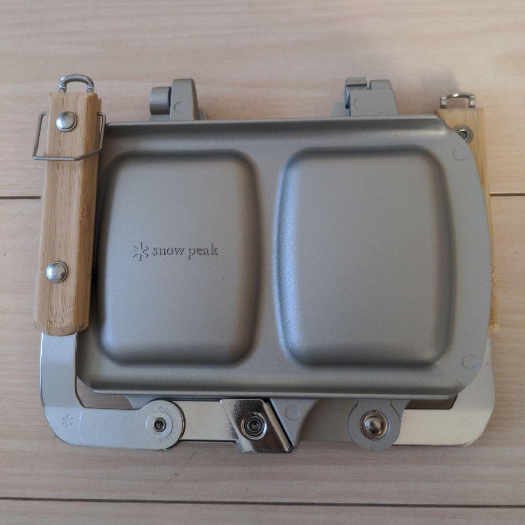  peak スノーピーク　ホットサンドクッカー トラメジーノ　おまけつき
