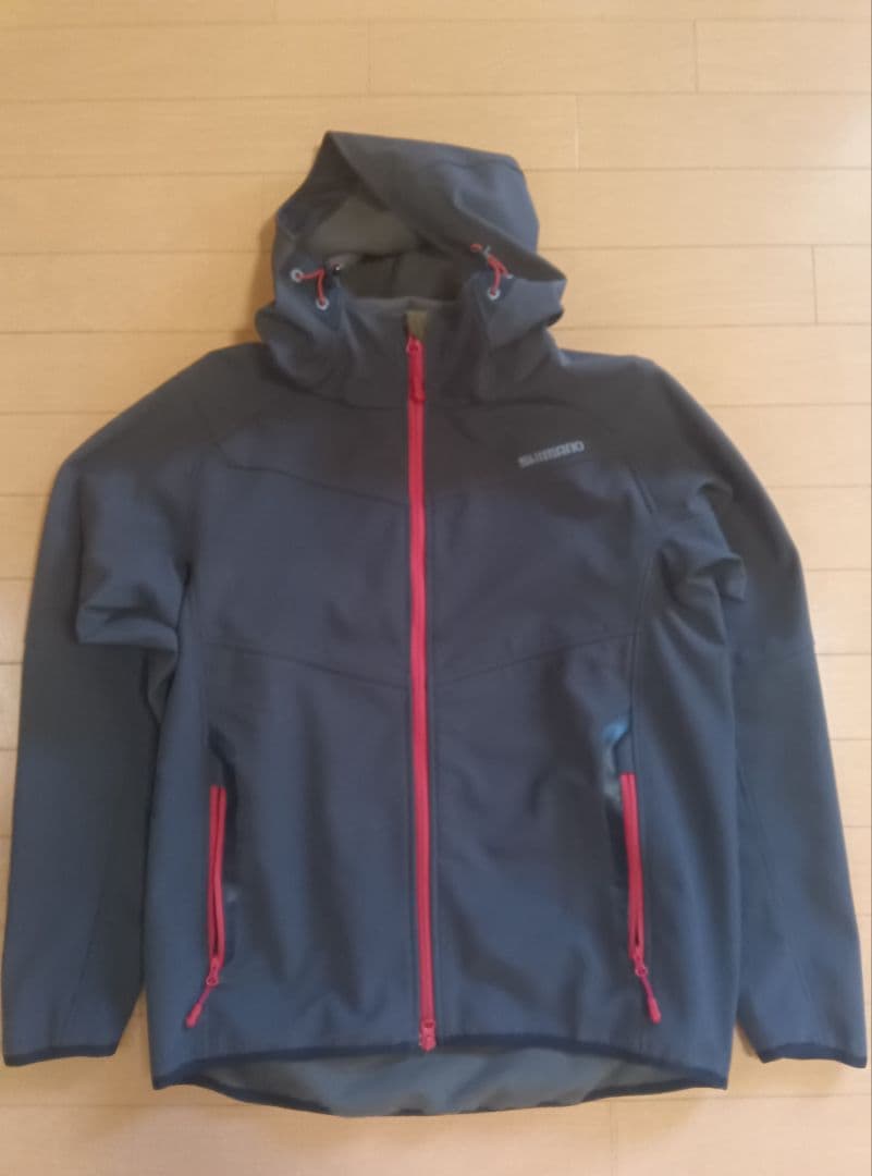 シマノ　フィッシングジャケット　グレー　Lサイズ　美品