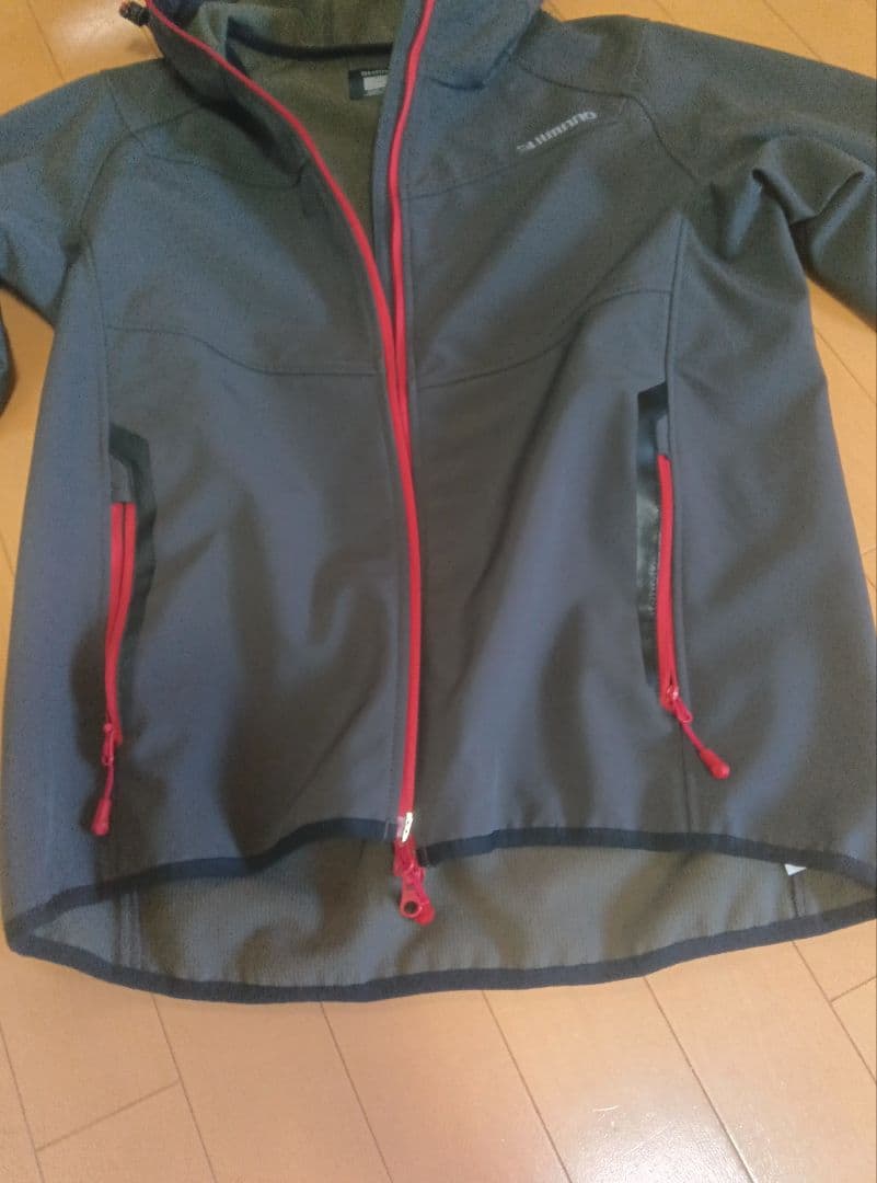シマノ　フィッシングジャケット　グレー　Lサイズ　美品