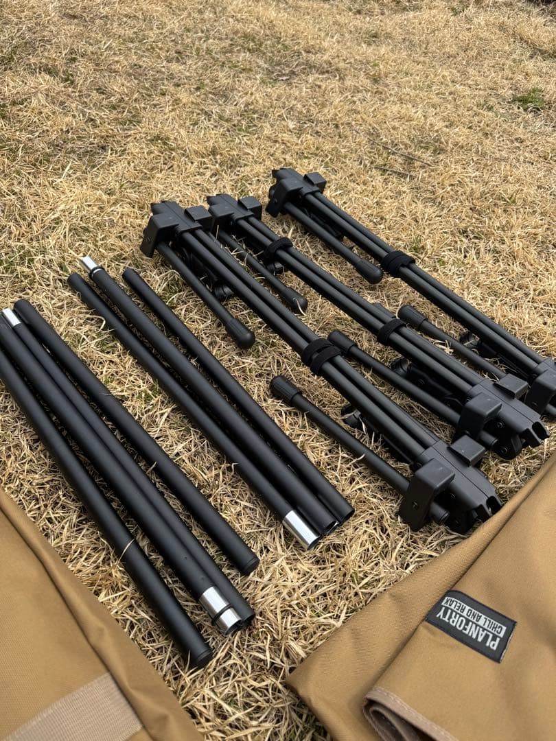 PLANFORTY P-COT 190 TAN アウトドアコット