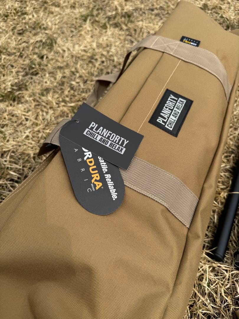 PLANFORTY P-COT 190 TAN アウトドアコット