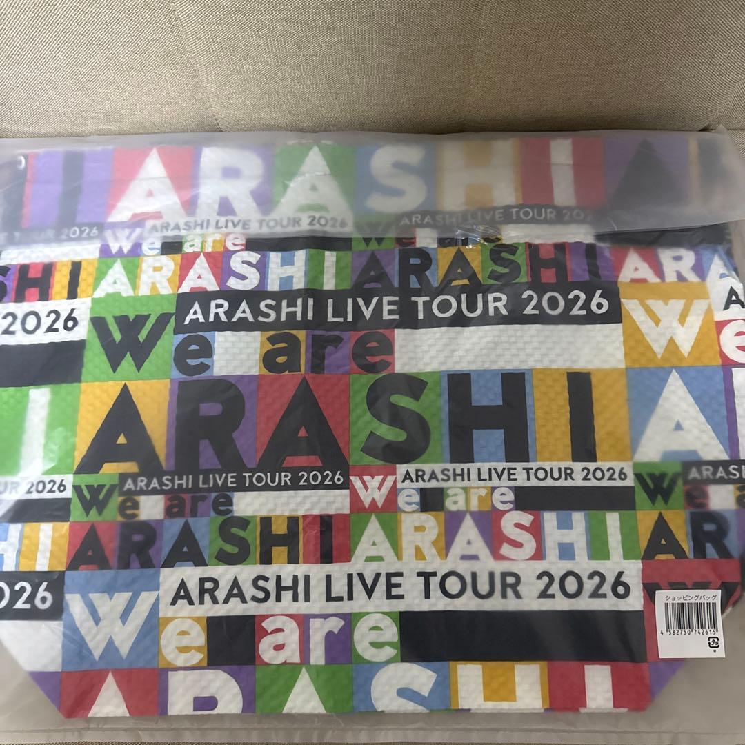 ARASHI LIVE TOUR 2026 トートバッグ