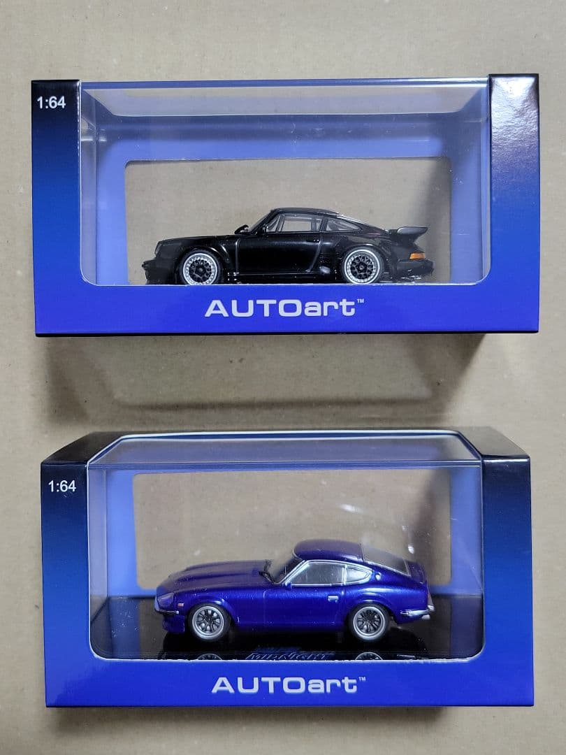 オートアート 湾岸ミッドナイト 1/64　S30 Z　第4巻仕様　ポルシェ911