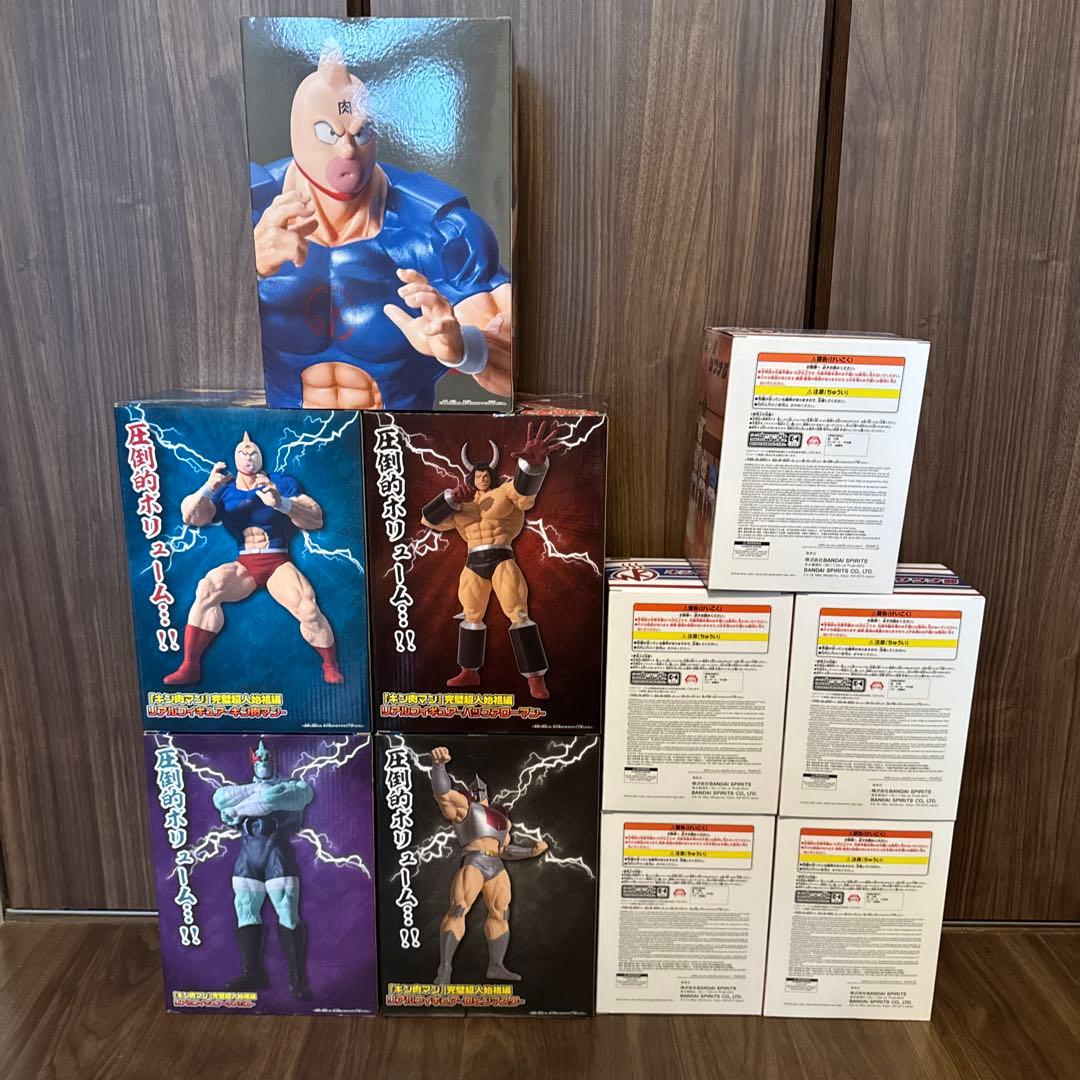 「キン肉マン」完璧超人始祖編リアルフィギュア/サウナフィギュアコンプリート