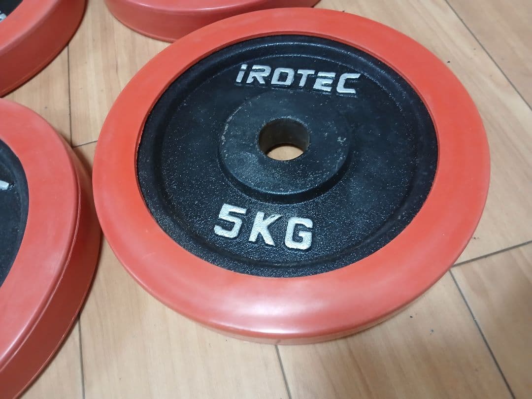 iROTEC アイロテック プレート5kg x 4枚 計20kg