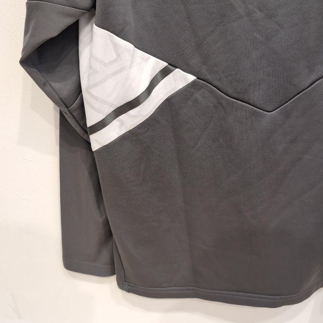 adidas 日本代表 サッカー ジャージ グレー　Ｌサイズ　非売品