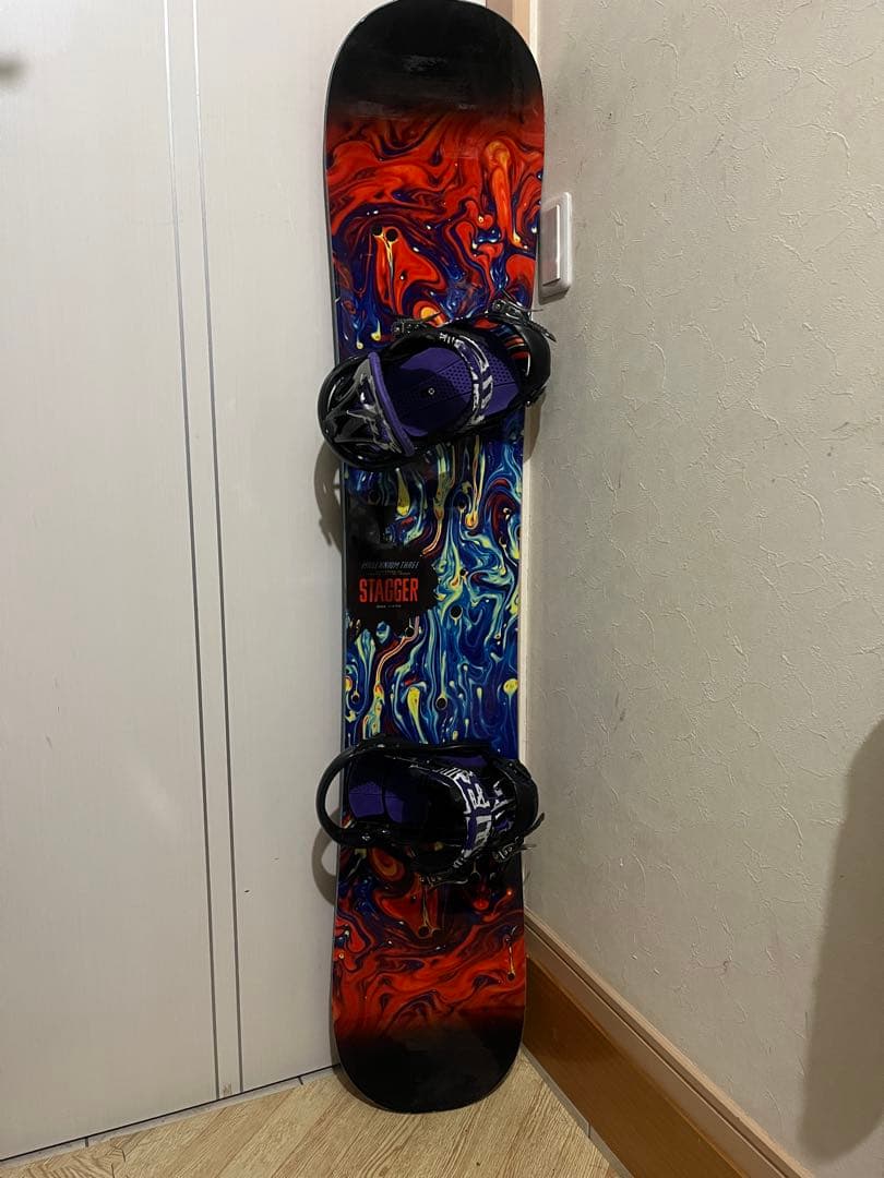 店長オススメ！軽量ハイブリッドボード！M3 stagger 155cm バイン付