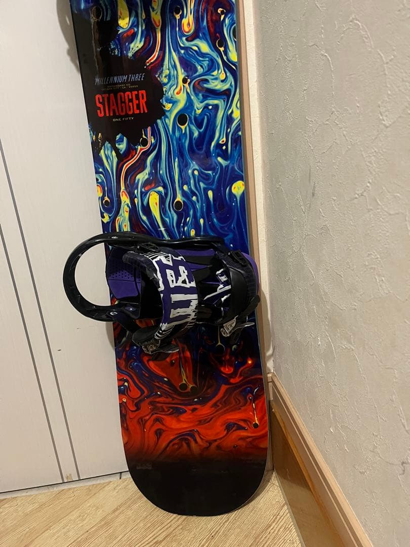 店長オススメ！軽量ハイブリッドボード！M3 stagger 155cm バイン付