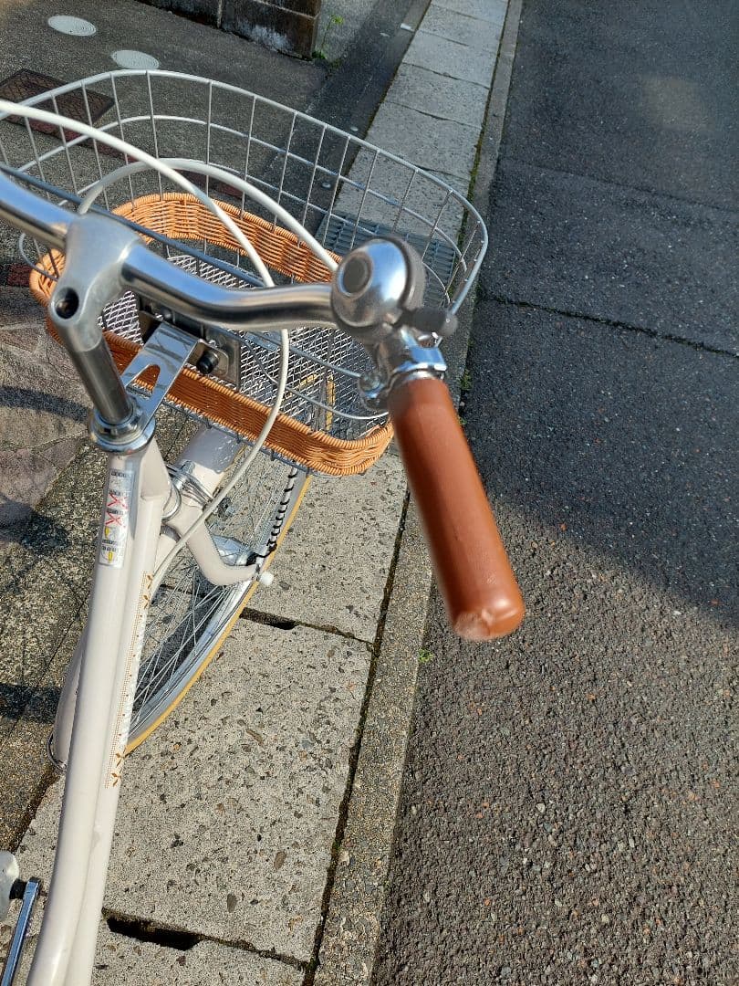 美品⭐子供用女の子　自転車　24インチ　オリーブデオリーブ　京都北部引き取り