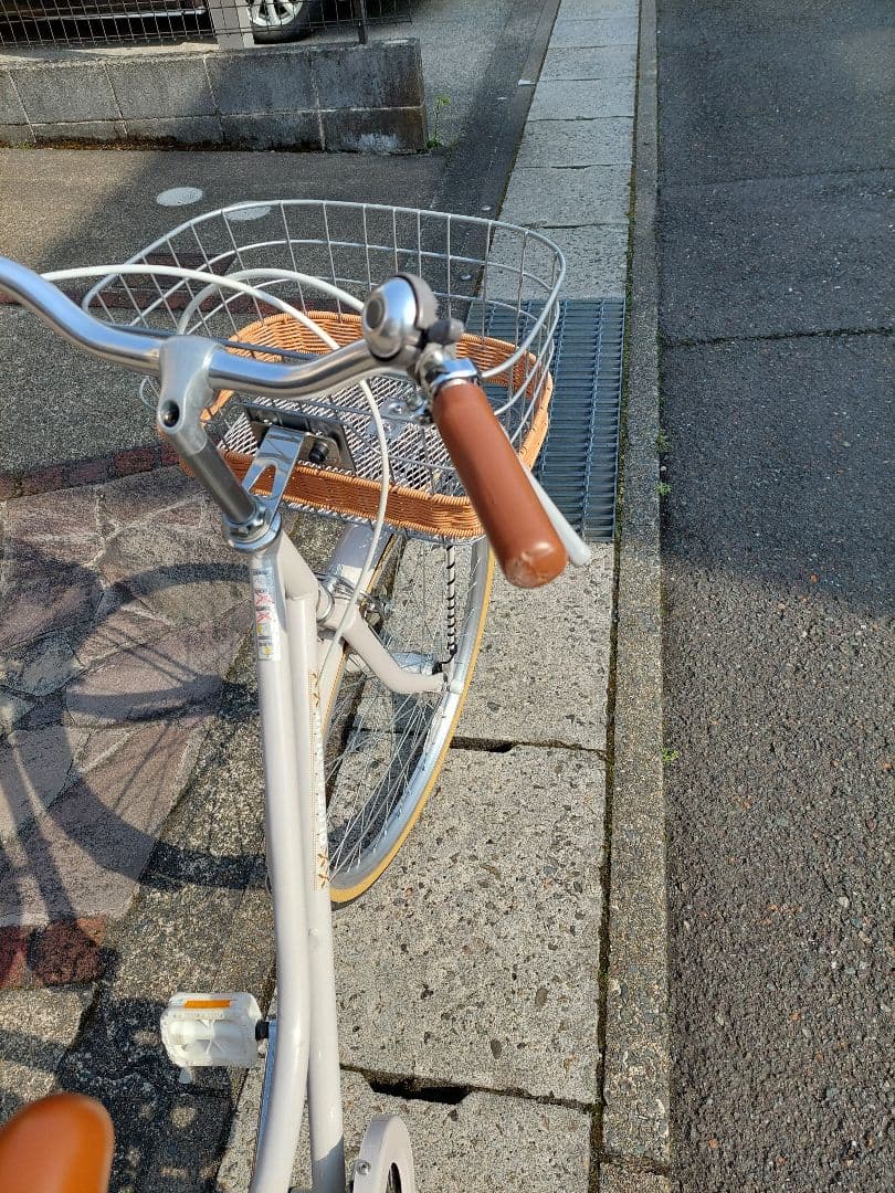美品⭐子供用女の子　自転車　24インチ　オリーブデオリーブ　京都北部引き取り