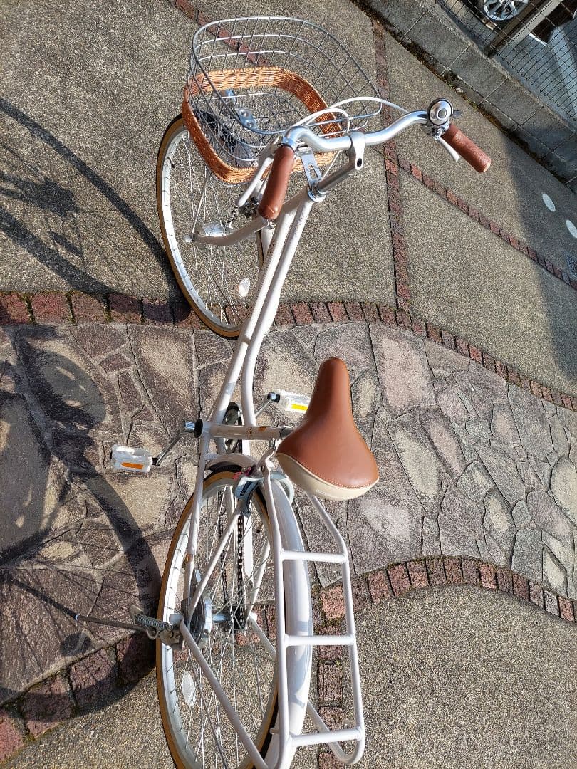 美品⭐子供用女の子　自転車　24インチ　オリーブデオリーブ　京都北部引き取り