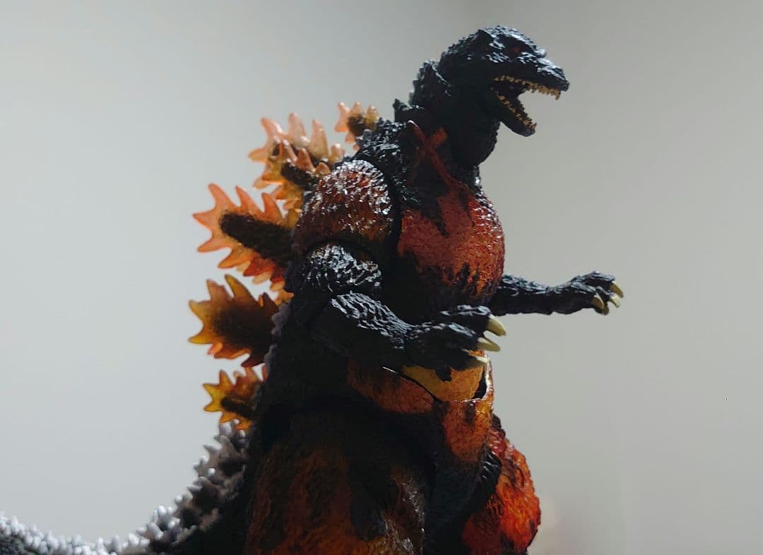 バーニングゴジラ s.h.monsterarts モンスターアーツ