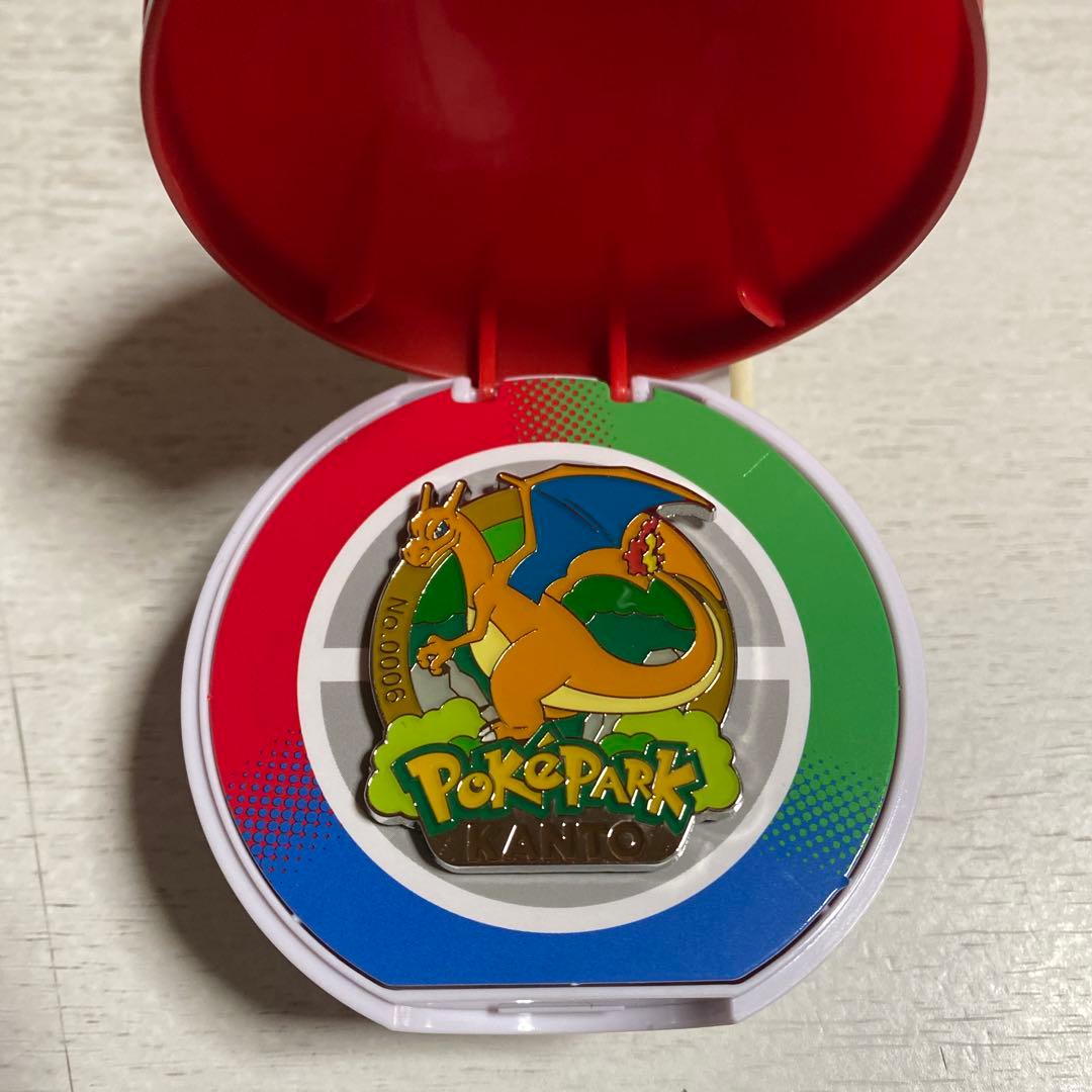 ポケパークカントー ピンズ ピンバッジ リザードン