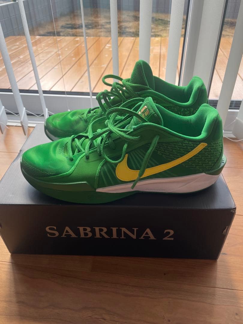 Nike Sabrina Ionescu グリーン　サブリナ2 28.5