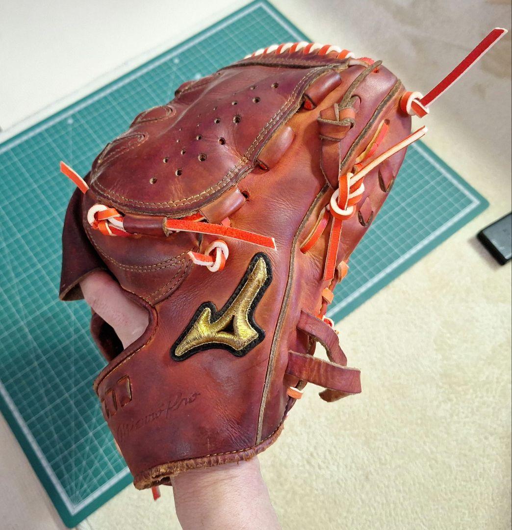ミズノ プロ硬式野球グローブ 投手用前田モデル