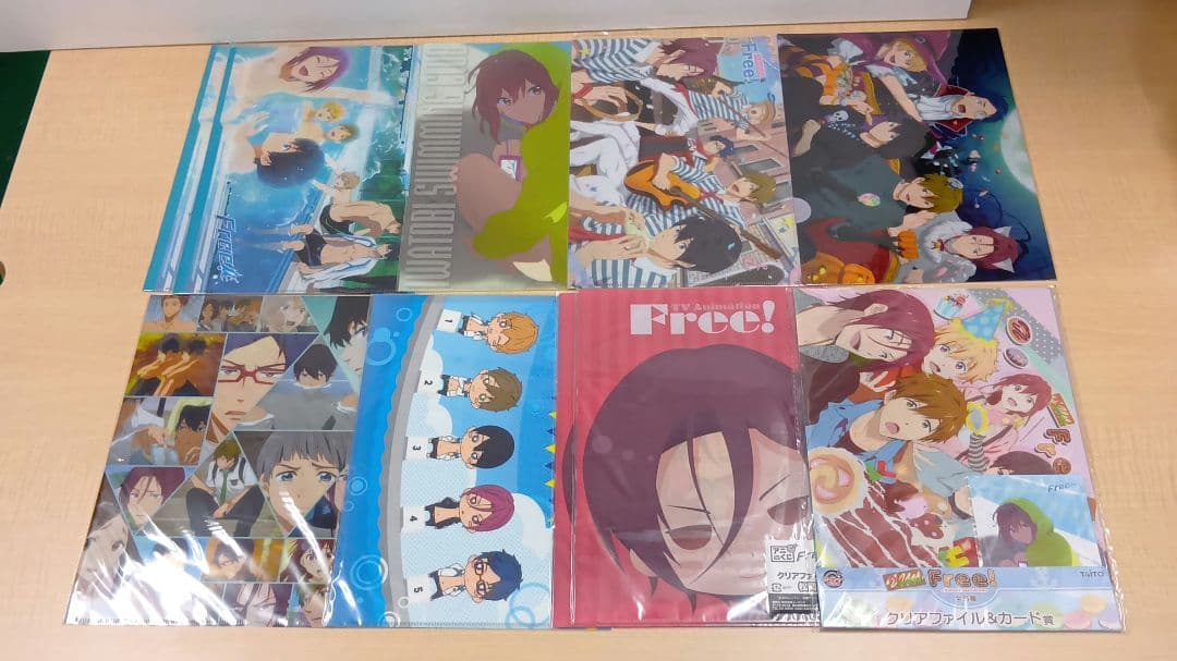 ❶Free! クリアファイル 下敷き スタンドポップなど まとめ売り