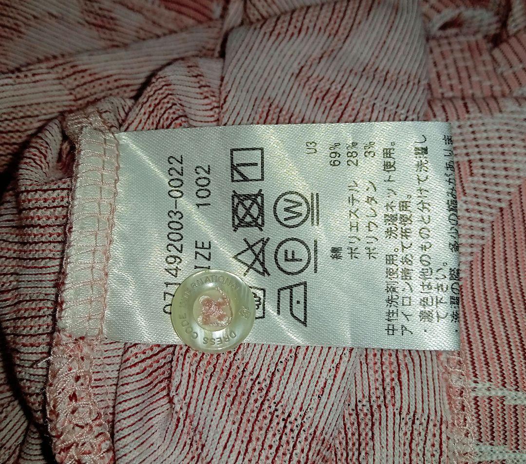 【Zoy】美品 ゾーイ 総柄 ワッペン デザイン ポロシャツ ピンク 2