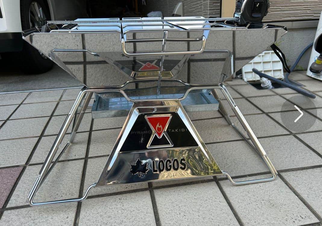 LOGOS PYRAMID TAKIBI 焚き火台 収納バッグ付きLsize