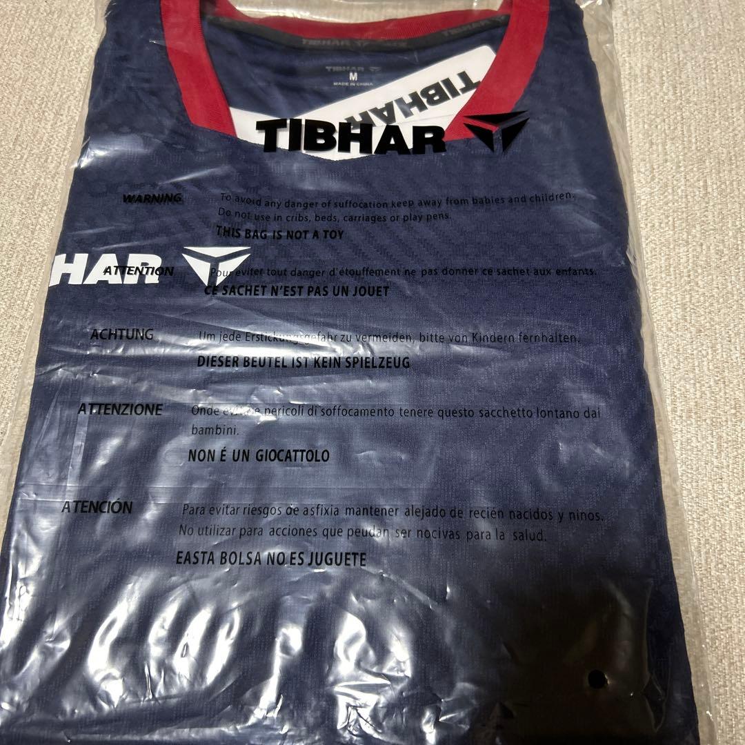 【最終値下げ】TIBHAR ネイビー 卓球ユニフォーム