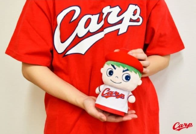 CARP☆スラィリーBIGぬいぐるみ☆ピコピコ帽子☆カープ坊やぬいぐるみメガホン
