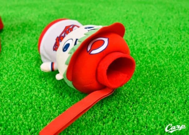 CARP☆スラィリーBIGぬいぐるみ☆ピコピコ帽子☆カープ坊やぬいぐるみメガホン