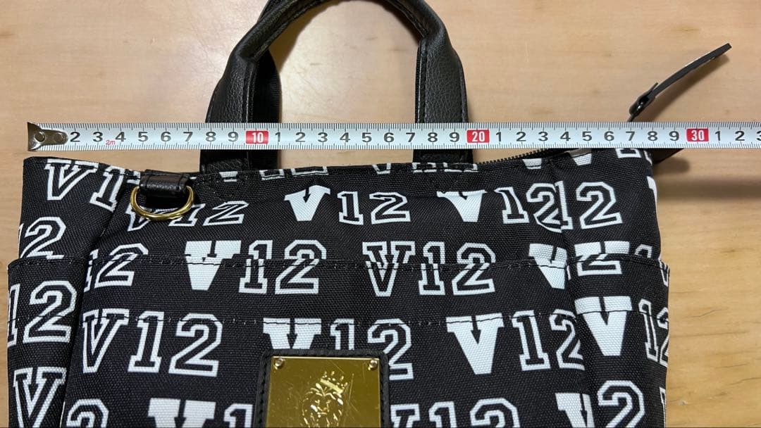 V12 ヴィトゥエルブ ラウンドバック ゴルフバッグ 美品
