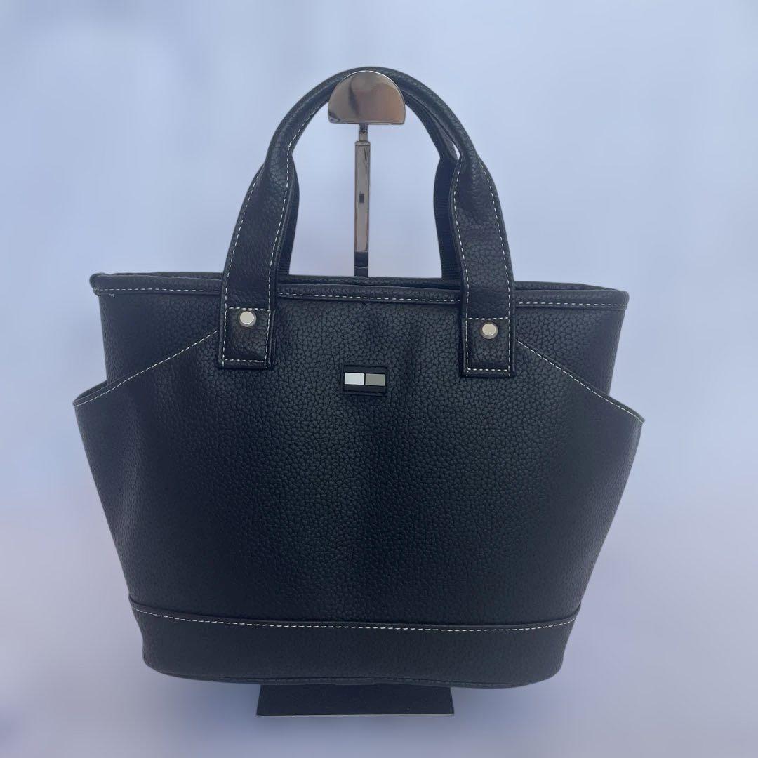 【美品】 ＊トートバッグ＊ゴルフ＊ラウンドバッグ＊黒