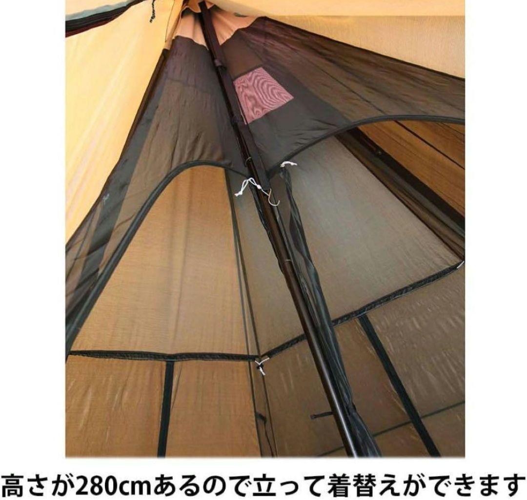 専用グランドシート付きCIRCUS MESH INNER-SET 4/5
