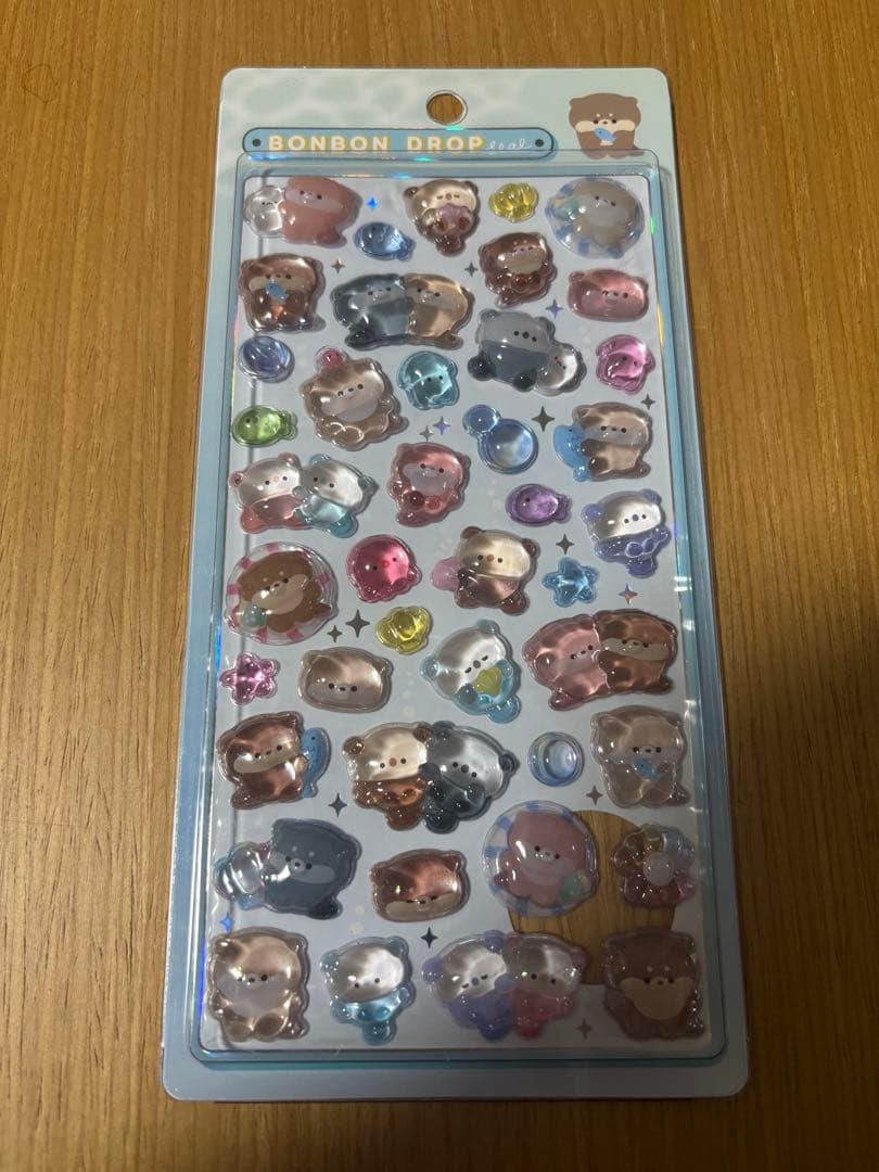 正規品 ボンボンドロップシール 水族館セット クーリア