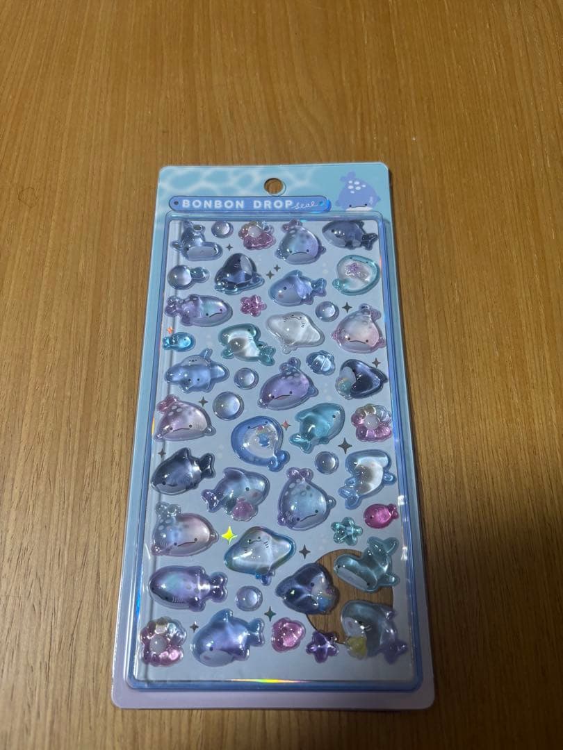 正規品 ボンボンドロップシール 水族館セット クーリア